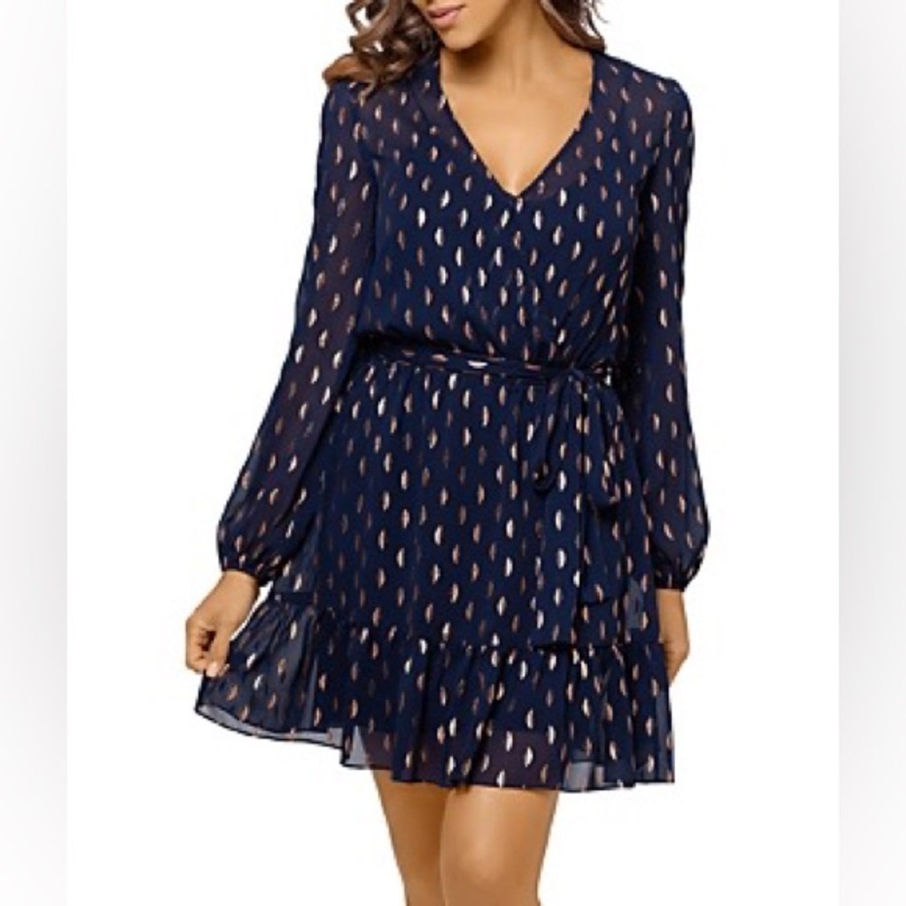 Aqua Formal Mini Wrap Cocktail Dress Bloomingdales